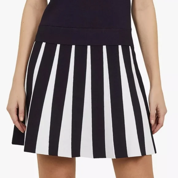 TED BAKER Navy Hethia Knit dress - Picture 2 of 4